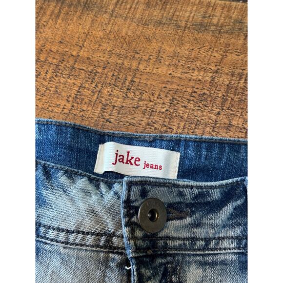 Junior Girls Jake Jeans Allie Cut Off Denim Jean Distressed‎ Shorts Size 11 - Picture 5 of 10